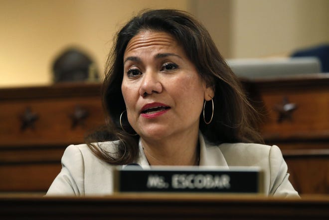 U.S. Rep. Veronica Escobar, D-El Paso, said Texas is among the states that has administered the fewest coronavirus tests per capita. That’s True. [Jacquelyn Martin/The Associated Press]