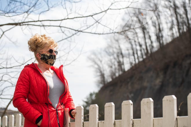 Brenda Carll, a former state public health nurse in Venango County, fought for years against attempts by Pennsylvania governors of both parties to slash community health funding. [ROBERT FRANK / FOR THE INQUIRER]