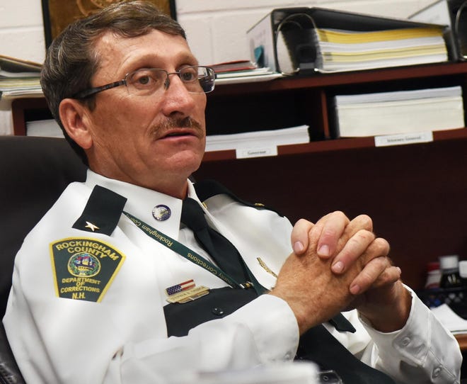 Rockingham County Corrections Superintendent Stephen Church said officials are in the final stretch of making the jail the second in the entire country to dispense methadone to inmates in recovery. [Deb Cram/Seacoastonline, file]