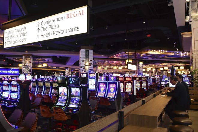 The state Gaming Commission today will hear proposals to reopen the state's two casinos and slots parlor. [FILE]