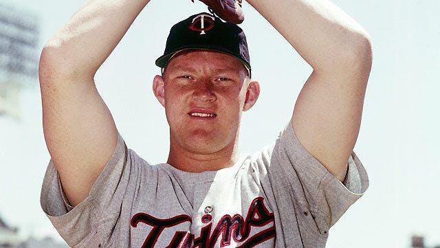 Zeeland native Jim Kaat was a star pitcher with the Minnesota Twins. [The Associated Press]