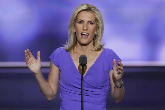 Conservative political commentator Laura Ingraham said there is no scientific basis to support social distancing as an effective tool for preventing the transmission of the coronavirus. That’s False. [AP Photo/J. Scott Applewhite]