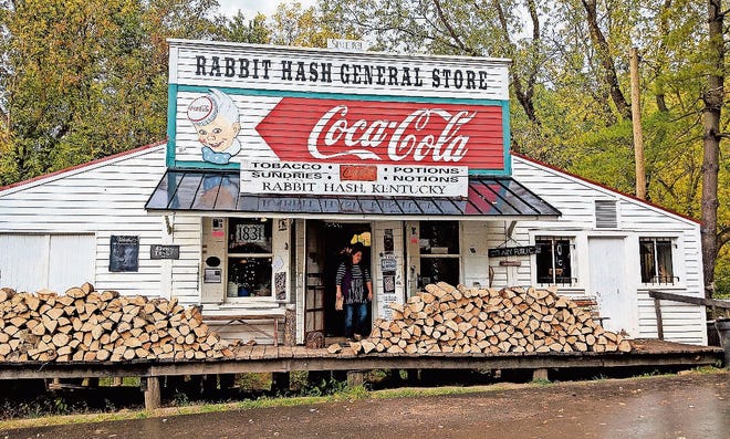 The Rabbit Hash General Store — in operation since 1831 — is a major tourist attraction for the town. [CR RAE]