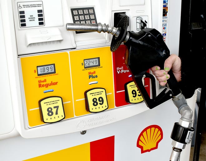 Gas prices have jumped 50 cents per gallon within the past week. [Don Reid photo]