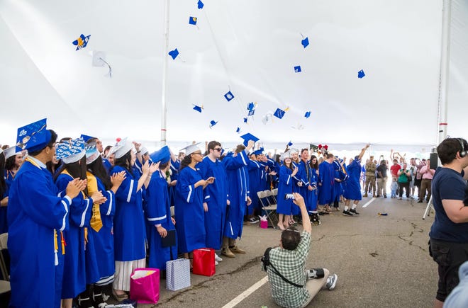 Middletown High School’s Class of 2019 celebrates graduation. [DEB KESTLER PHOTO]
