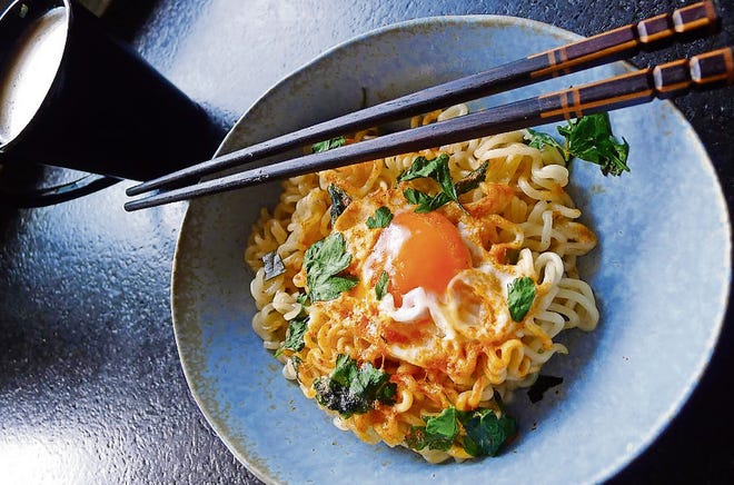 I think a nest of ramen noodles looks pretty good. And tastes just as good. [ARI LEVAUX]