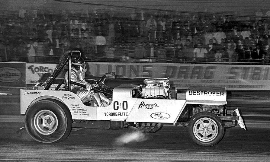 Cars We Remember column: Those wild, incredible Jeep funny cars and the first ever consumer Jeep Cars We Remember column: Those wild, incredible Jeep funny cars and the first ever consumer Jeep