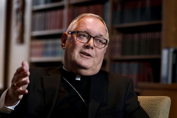 Bishop Thomas J. Tobin, in a series of tweets on Friday and Saturday, expressed frustration at the continuing closure of churches in Rhode Island because of the coronavirus pandemic.