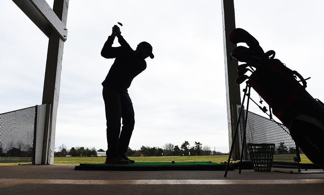 File - Later this week golf ranges can reopen, and golfers will also now be permitted to once-again play courses in foursomes. Previously, Murphy opened courses, but with tighter guidelines. [NANCY ROKOS / PHOTOJOURNALIST]