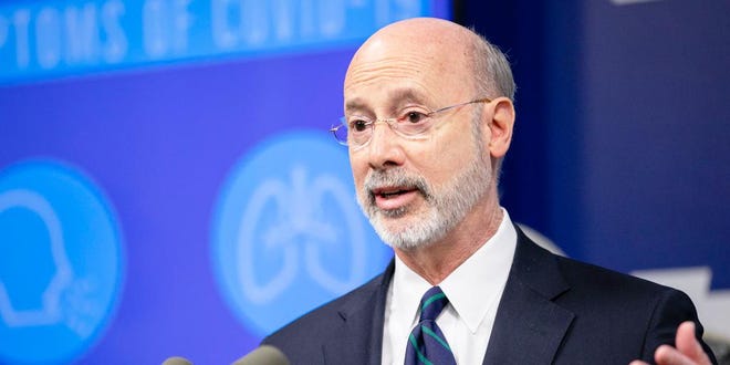 Governor Tom Wolf and Treasurer Joe Torsella announced Tuesday that many beneficiaries of the Property Tax/Rent rebate Program will receive early payouts this year. Rebates, which are usually distributed staring July 1, will begin to be issued to approved applicants as early as Wednesday. [PHOTO CONTRIBUTED]