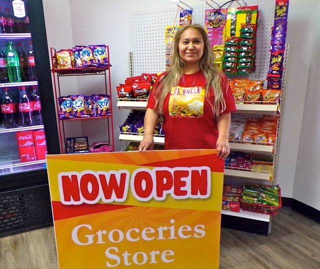 Lupita De La Rosa recently opened El Valle Meats & Groceries Market, located at 704 Story St. in Boone. Photo by By Sara Jordan-Heintz for the Boone News Republican
