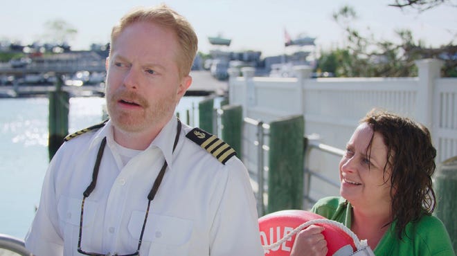 "Island Queen," with Jesse Tyler Ferguson and Rachel Dratch, will be among the short films available to watch online for the Woods Hole Film Festival, set to run July 25 through Aug. 1. With the cornovirus pandemic making it impossible to physically host the festival in Wood Hole this summer, organizers say there will still be a full eight-day schedule of 50 feature-length movies, close to 100 shorts and dozens of filmmaker talks available online. [COURTESY OF ZACKARY GRADY AND JENN HARRIS]