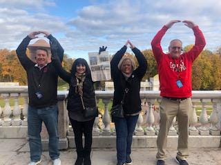 RUSSIA                                                        Chris and Pam Shaffer of Lewis Center, and Beth and Jim Grassman of Gahanna visited St. Petersburg late last winter. They recommend taking plenty of change in each country’s currency to pay for restroom stops and tipping.