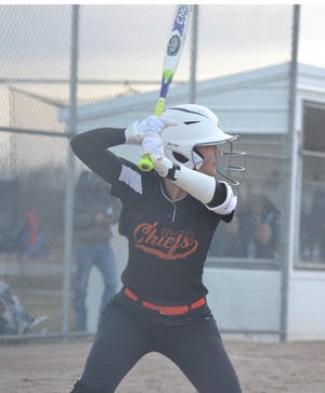 Cheboygan senior catcher Myia White will continue her softball career at Mid Michigan College this fall. During her time as a varsity player at Cheboygan, White earned All-Straits Area Conference second team honors twice and helped lead the Chiefs to multiple SAC championships. (Tribune File Photo)