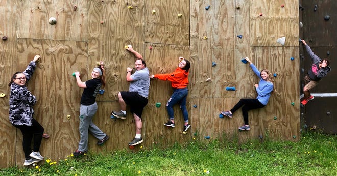 Counselors being trained at Kimball Camp include: Josie Daza, Bethany Harris, Roy Major, Olivia Geishert, Christa Green and Devlin McNeil. [COURTESY PHOTO]
