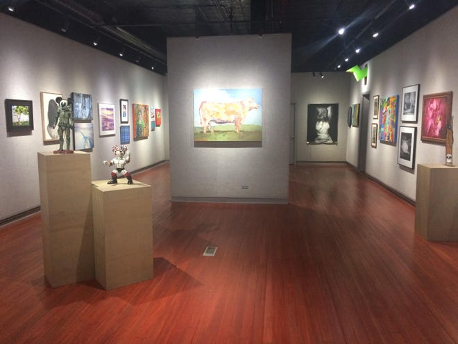 The GALEX 52 Exhibition and Competition is on display at the Galesburg Civic Art Center in this file photo. The Art Center is on track to receive $2 million in Rebuild Illinois funding, which it hopes to use for a new or renovated space. [submited photo]