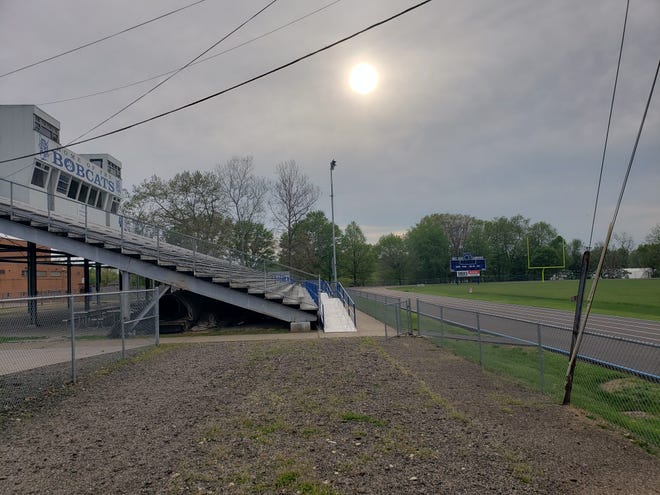 Empty stands at Cambridge High's McFarland Stadium are a grim reminder of the hit to local prep sports that the current COVID-19 pandemic has caused with the cancellation of spring sports by the OHSAA, and also put the future of fall sports in doubt.