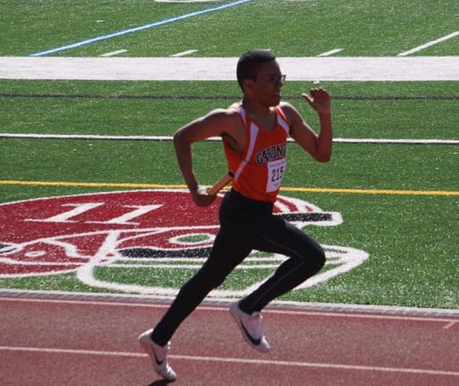 Gardner High senior Alex Lopez compete in the sprint events and helped the Wildcats' relay teams during his three seasons with the GHS boys' indoor and outdoor track teams. [Courtesy photo]
