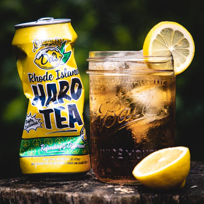 Del’s Rhode Island Hard Tea is lightly carbonated and low alcohol. [Courtesy photo]