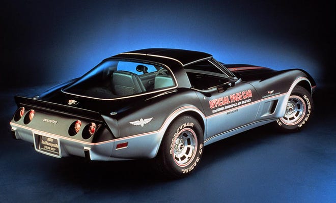 Although introduced in 1953, the Chevrolet Corvette took three generations until it first paced the Indianapolis 500 with this special edition, C3 generation 1978 Corvette Pace Car. Since then Corvettes have paced the Indy 500 14 more times. [General Motors]