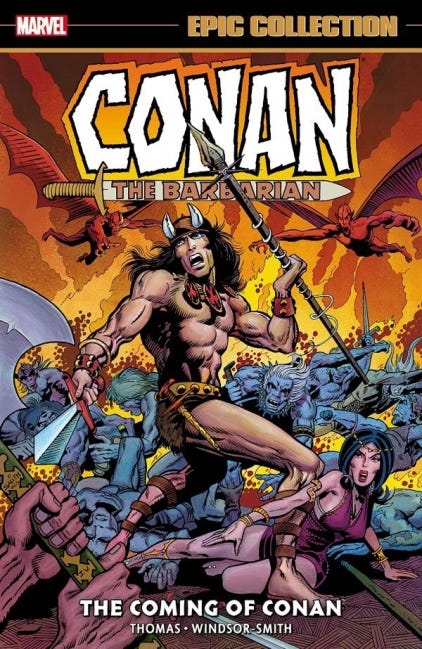1994 Reprints Conan the Barbarian No.4 Barry Windsor-Smith Conan Classic No.4 