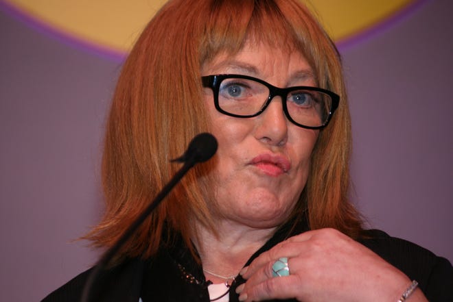 Transgender boxing manager and promoter Kellie Maloney, the subject of a forthcoming Verdi Productions documentary, “Kellie.” [Verdi Productions]