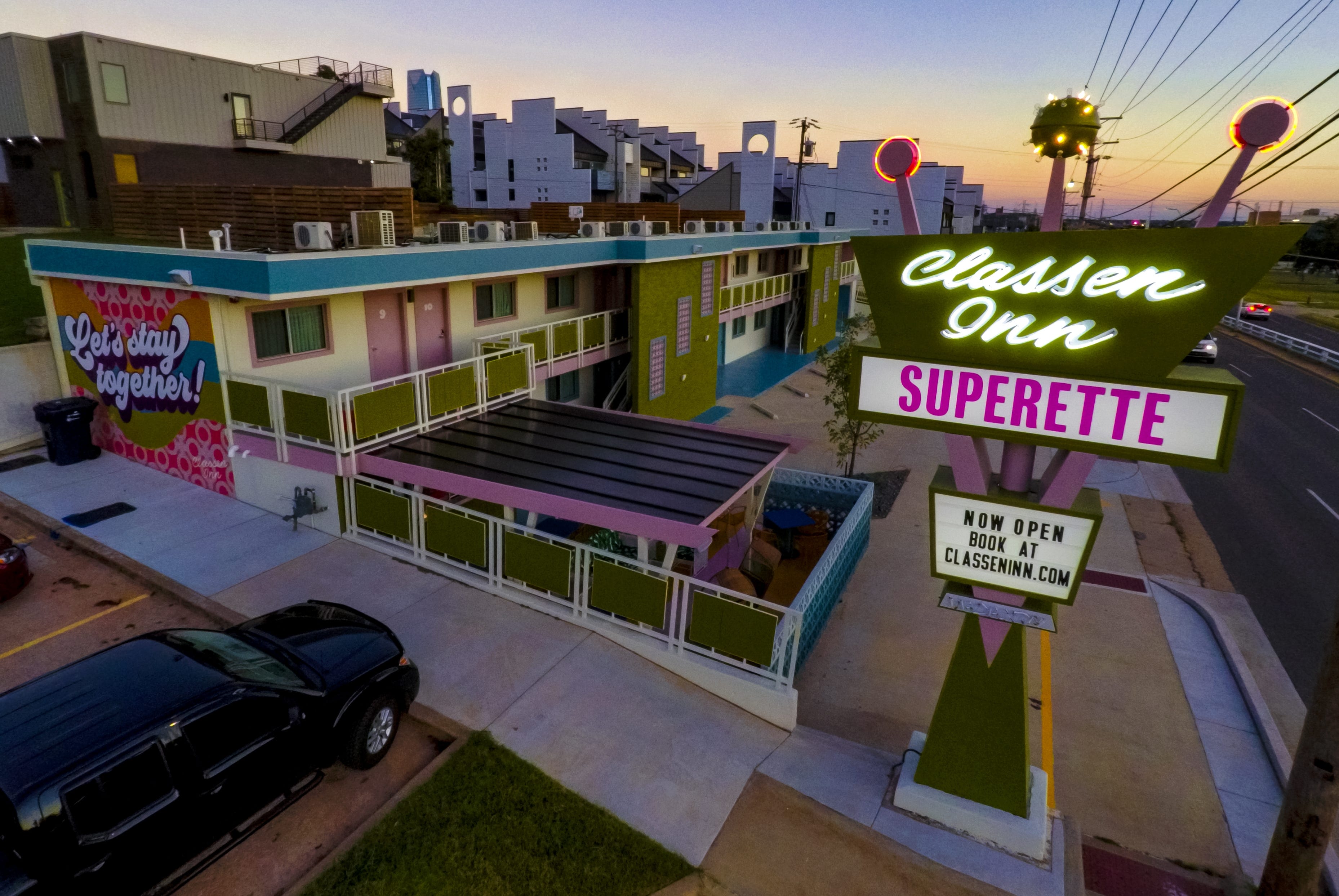 OKC's Classen Inn reopens as an interactive, "funky" destination