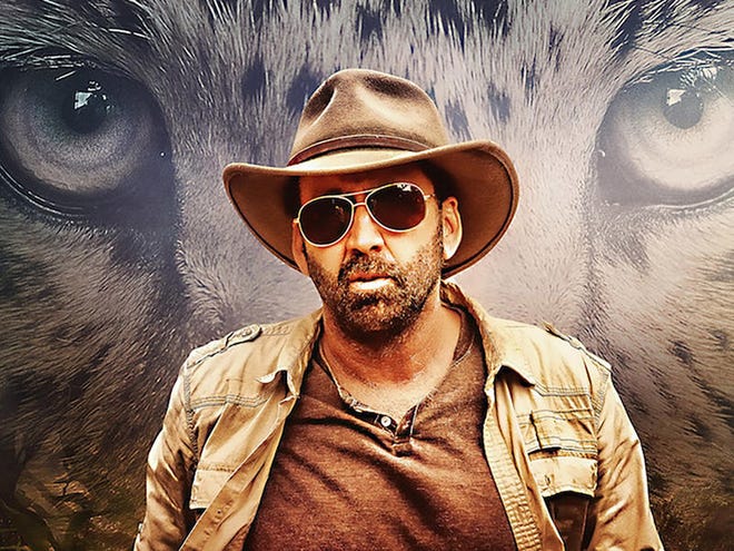 Nicolas Cage appears in the poster image for the 2019 film "Primal." [Lionsgate photo]