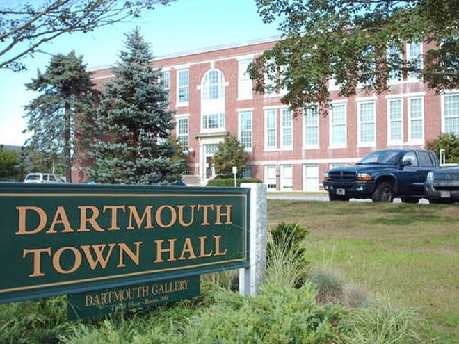 Dartmouth Town Hall. {STANDARD-TIMES FILE]
