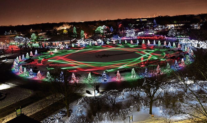 Brookfield Zoo outside of Chicago is hosting its annual Holiday Magic event for the 39th year. [BROOKFIELD ZOO]