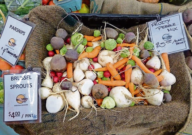 Visit your market and keep your eyes peeled for your local “winter pebbles” mix, or create your own. [ARI LEVAUX]