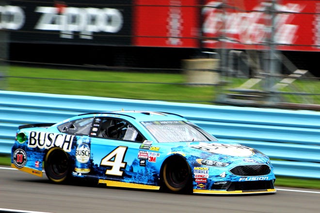 NASCAR kicks off a 36-race schedule for the Cup series this weekend with the Daytona 500 set for Feb. 14. Off all the American racing series, NASCAR is better positioned to present its season thanks to very good TV ratings. Pictured is Kevin Harvick during action at Watkins Glen in New York. [Dave Mareck]