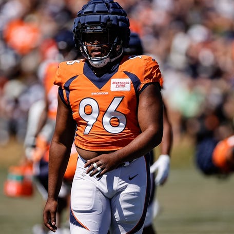Denver's Eyioma Uwazurike has been suspended indefinitely for betting on NFL games.
