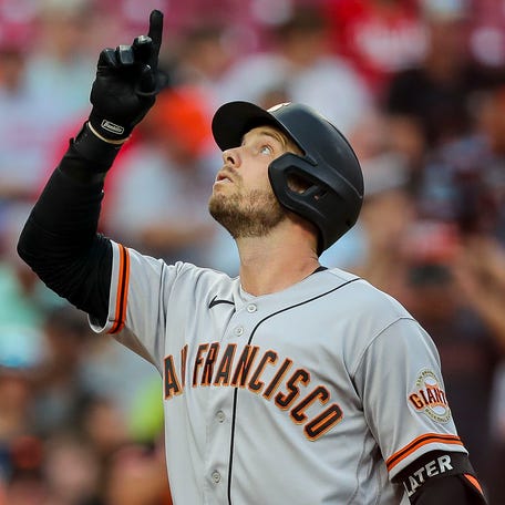 Patrick Bailey and the Giants went 18-8 in June to get back into the NL playoff race.