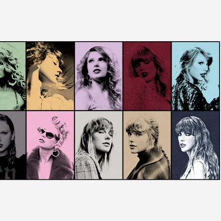 Spotify released a new interactive feature for Taylor Swift fans Wednesday letting them rank their top five favorite Swift albums.
