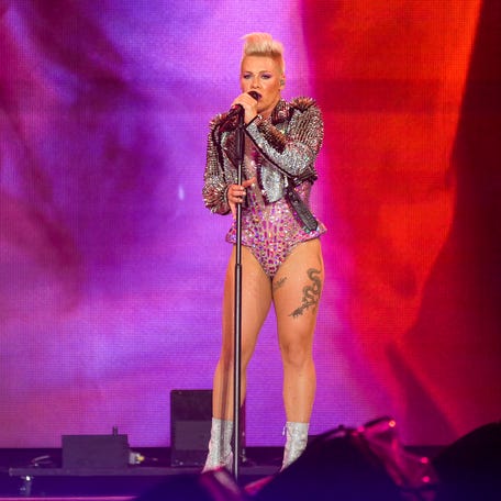 Pink performs 
