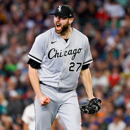 Lucas Giolito has been traded to the Los Angeles Angels.