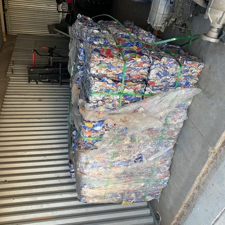 A family in California has been accused of multiple felonies after allegedly earning millions of dollars by recycling bottles and cans.