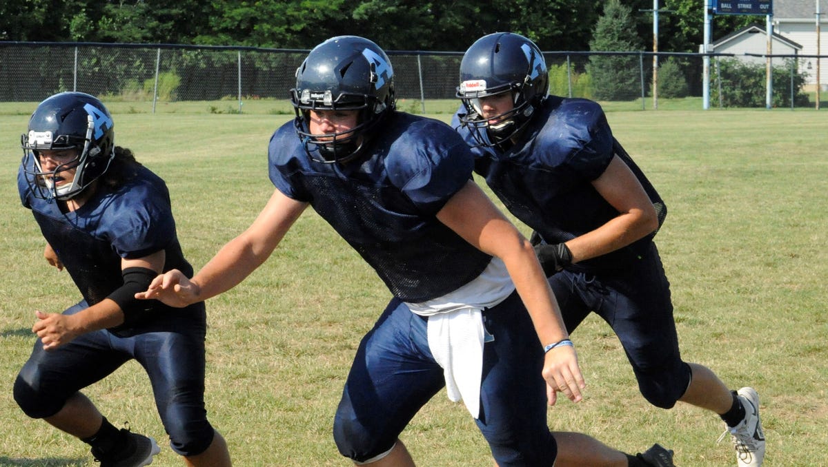 Dont sleep on the Warriors New coach new mentality has lit fire under Adena football Dont sleep on the Warriors New coach new mentality has lit fire under Adena football