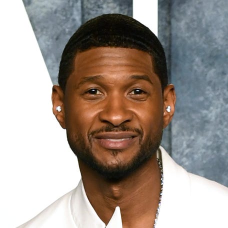 BEVERLY HILLS, CALIFORNIA - MARCH 12: Usher attends the 2023 Vanity Fair Oscar Party Hosted By Radhika Jones at Wallis Annenberg Center for the Performing Arts on March 12, 2023 in Beverly Hills, California. (Photo by Jon Kopaloff/Getty Images for Vanity Fair) ORG XMIT: 775940010 ORIG FILE ID: 1473130900