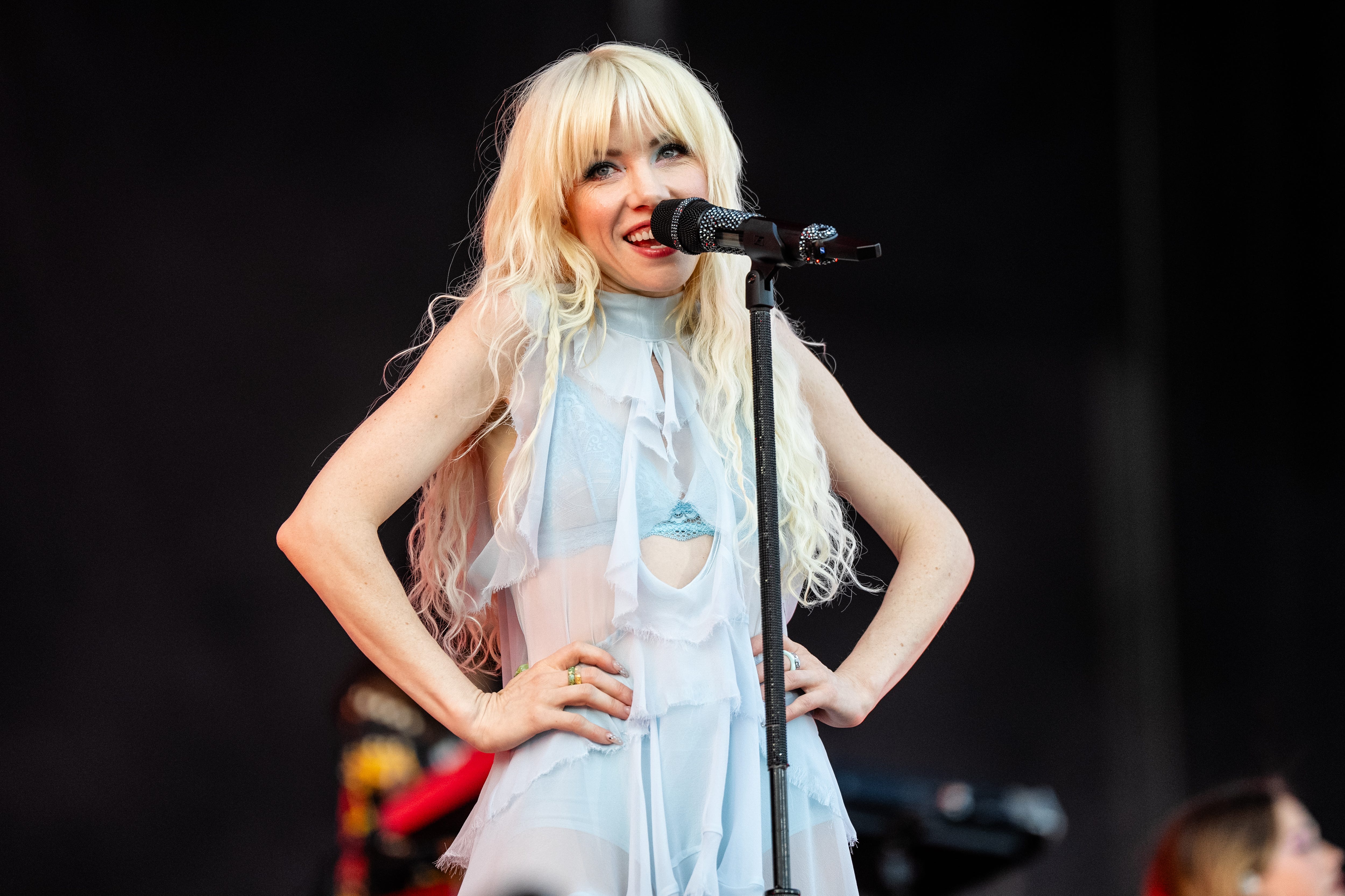 Carly Rae Jepsen performs during Lollapalooza at Grant Park on Aug. 3, 2023, in Chicago.