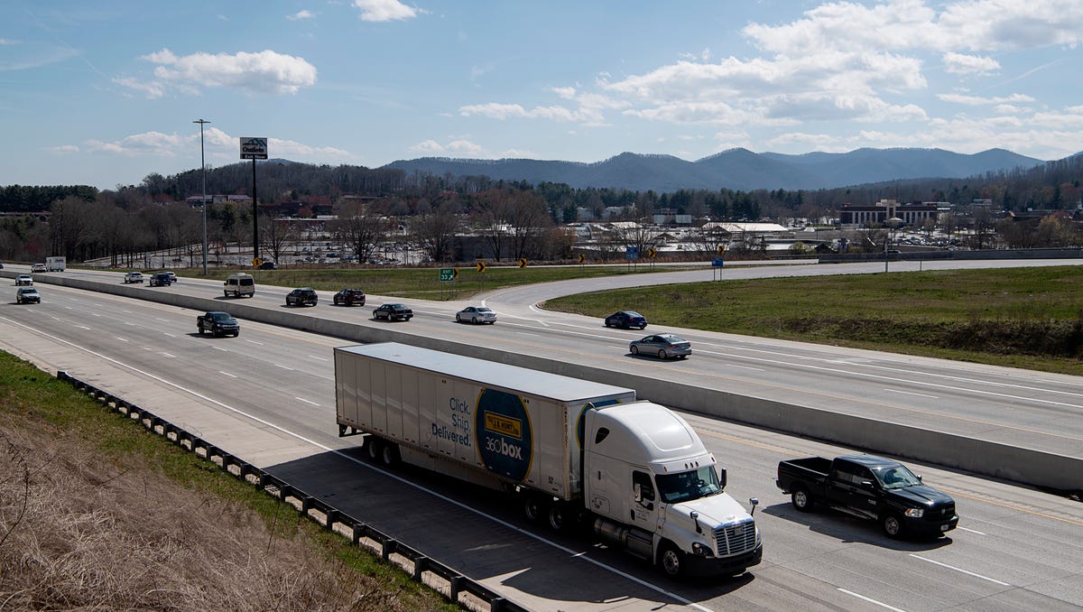 Answer Woman How many 18wheelers travel the highways Answer Woman How many 18wheelers travel the highways