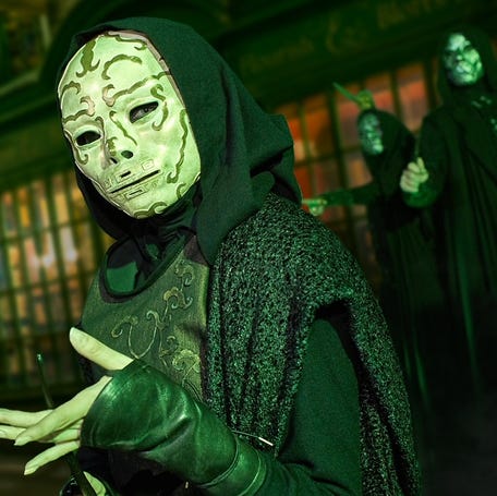 Death Eaters will be recruiting for Lord Voldemort at Universal Studios Hollywood and Florida.