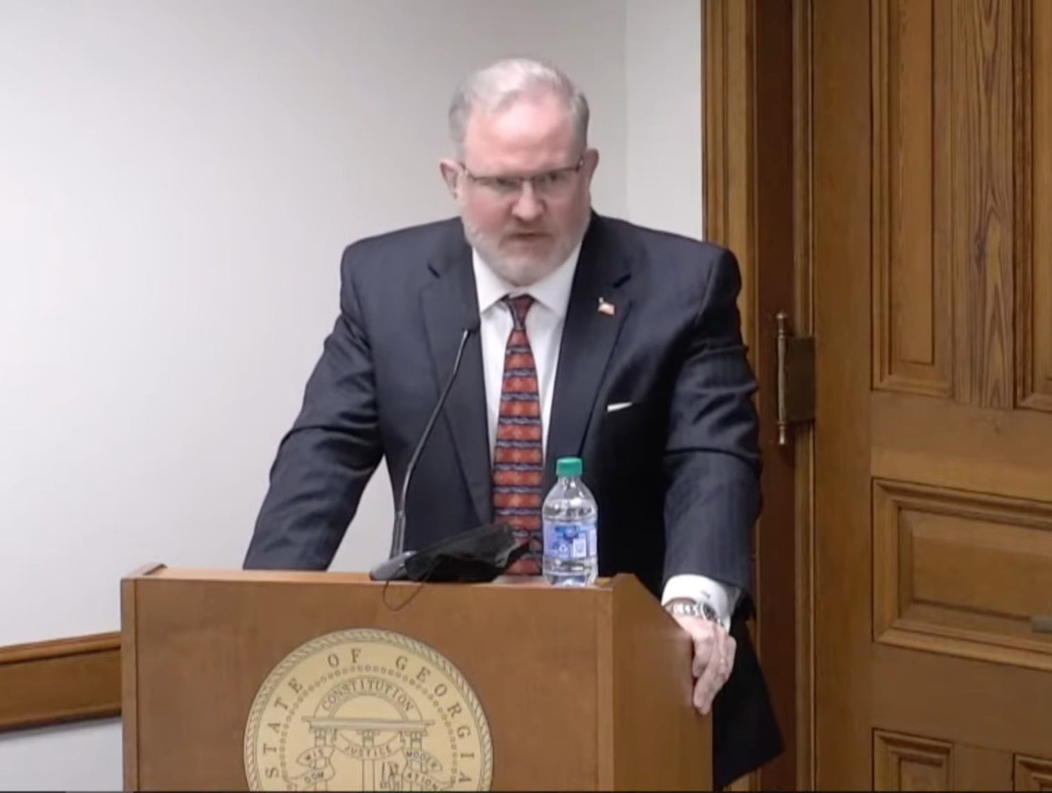 Scott Hall, an Atlanta-based bail bondsman, allegedly met with a group from the data solutions firm Sullivan Strickler at the Coffee County's election office, who copied data from the election management system server and other voting systems, the AP reported. The company said it believed its clients had the necessary permission. Hall faces seven charges in the indictment, which include violation of the RICO Act, conspiracy to commit election   fraud and conspiracy to defraud the states.