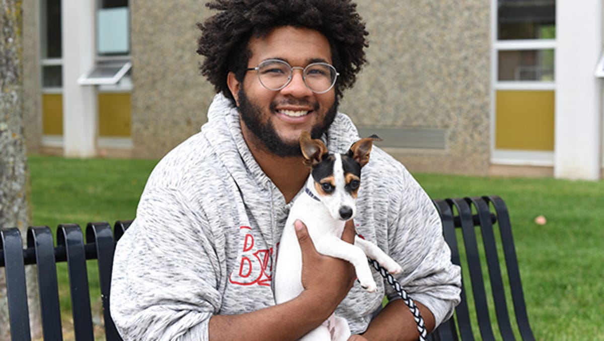 ‘A little bit of home’: Michigan university allows pets in dorms in unique housing program