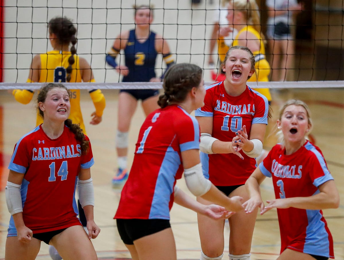 Check out our best photos from Newman Catholic vs. Wausau West volleyball match