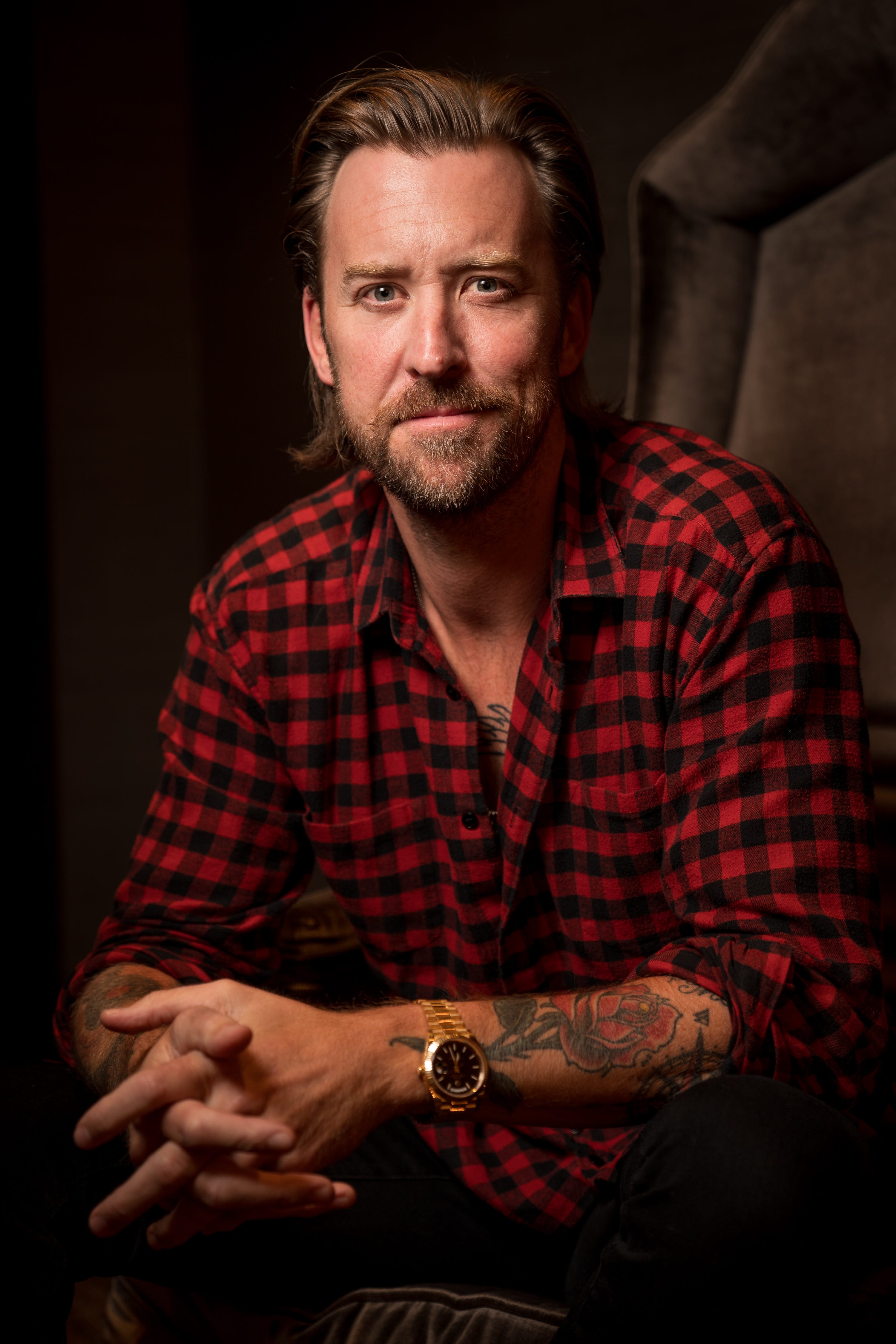 Lady A singer Charles Kelley at the Grand Ole Opry in Nashville, Tenn., Wednesday, Aug. 30, 2023.