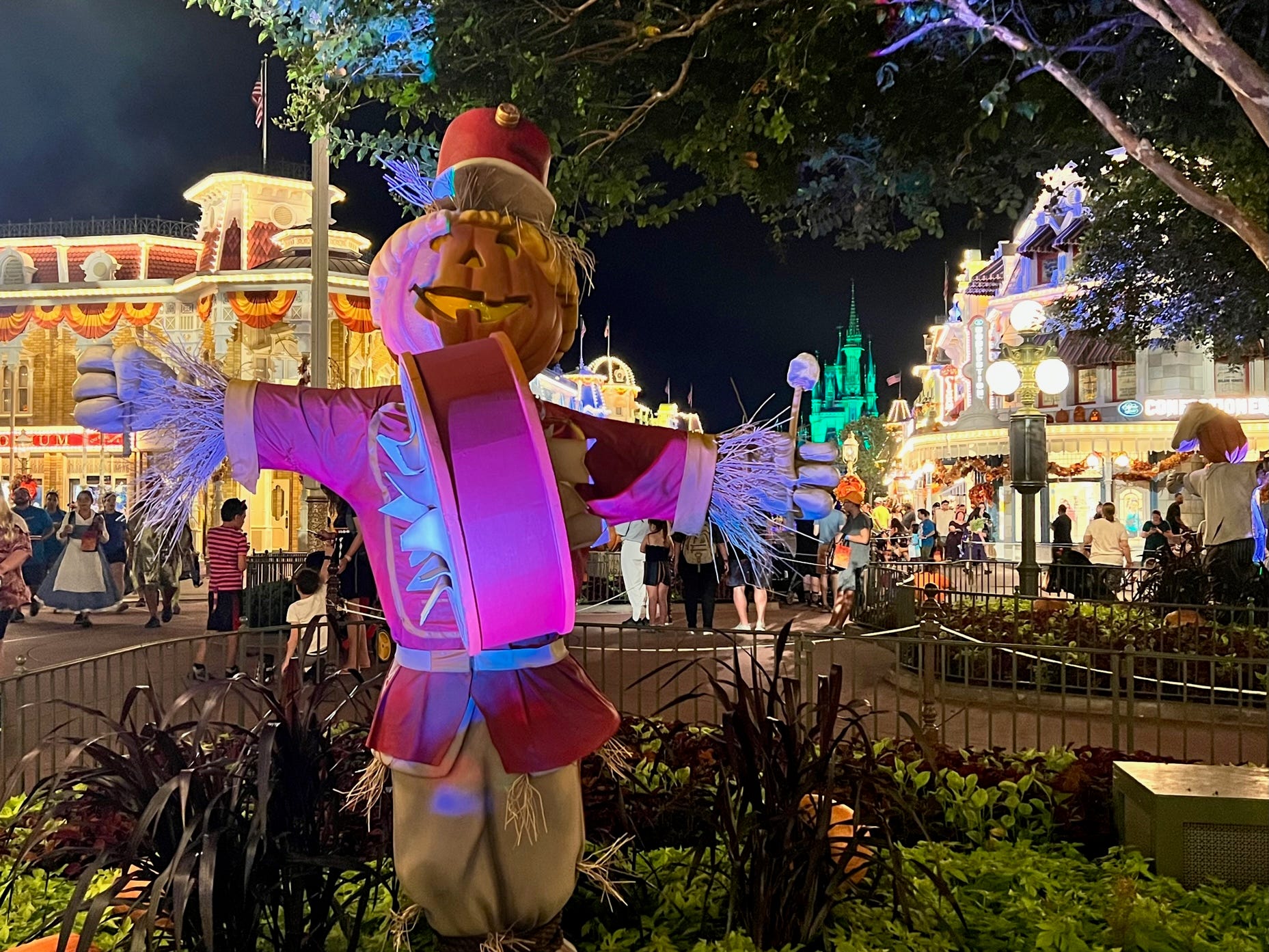 It may still feel like summer outside, but Main Street, U.S.A. is all decked out for fall.