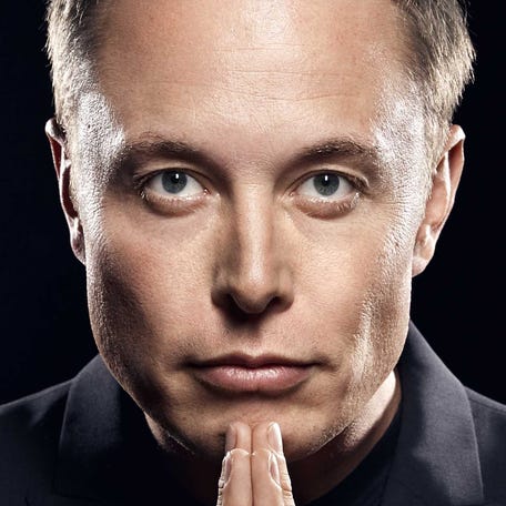 This cover image released by Simon & Schuster shows "Elon Musk" by Walter Isaacson.