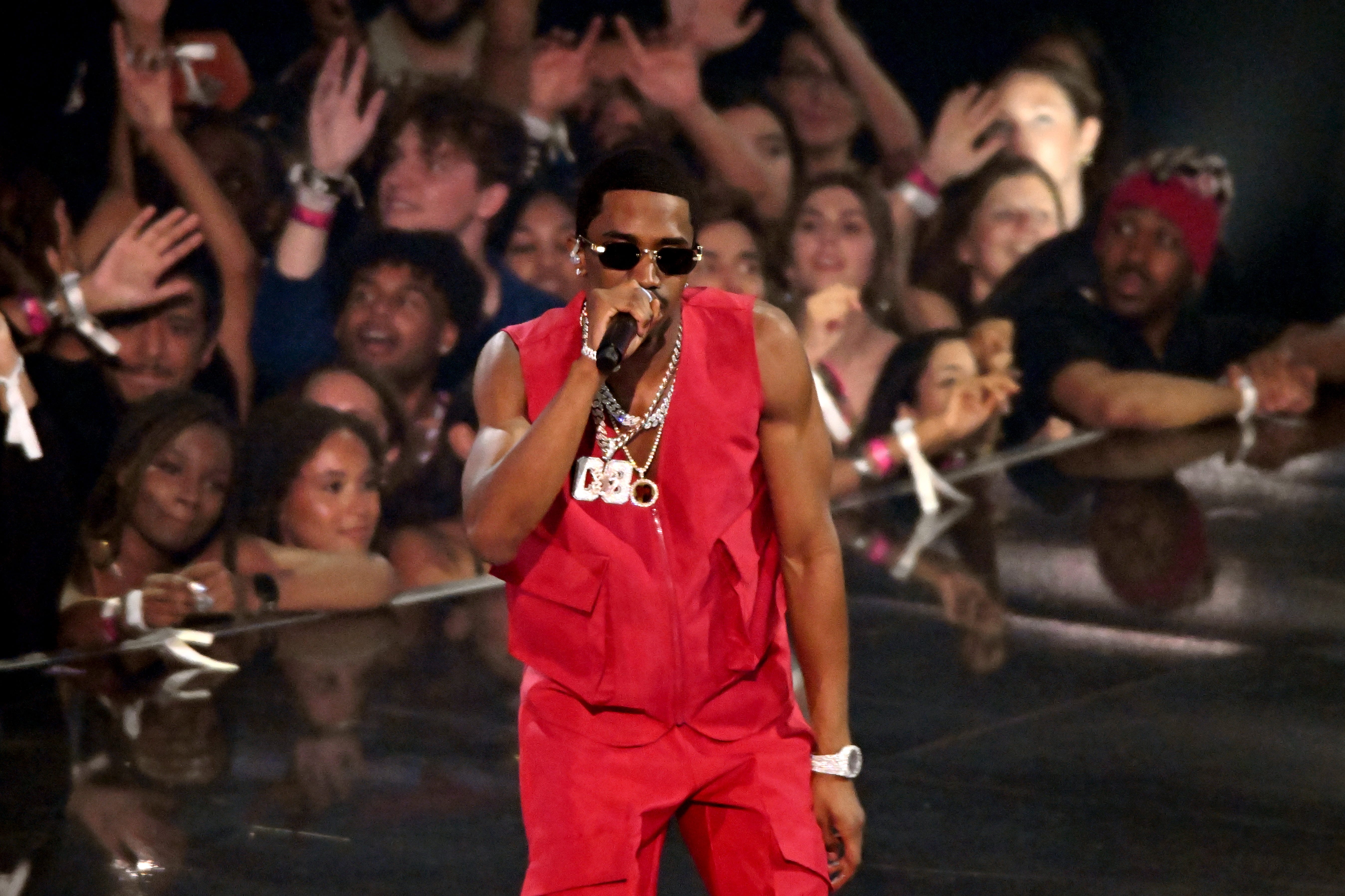 King Combs performs at the 2023 MTV Video Music Awards on Sept. 12, 2023.